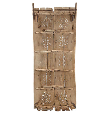 Puerta Decorativa India Tallada A156x65x2cm Pieza Unica