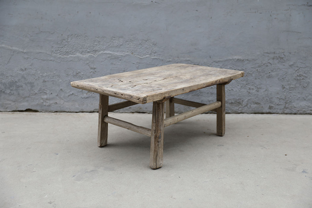 Vintage Coffee Table Raw Wood 97X59XH43cm unique item