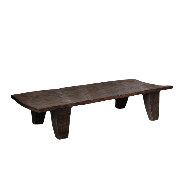 Authentique table basse Naga ancienne 190x75xH40cm