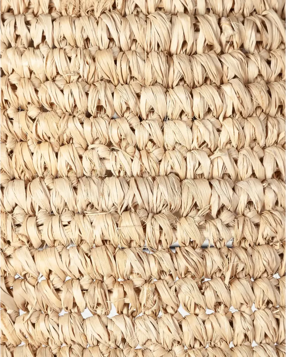 Lampe Suspension GOLF L en herbier marin - Ø28 - Dareels