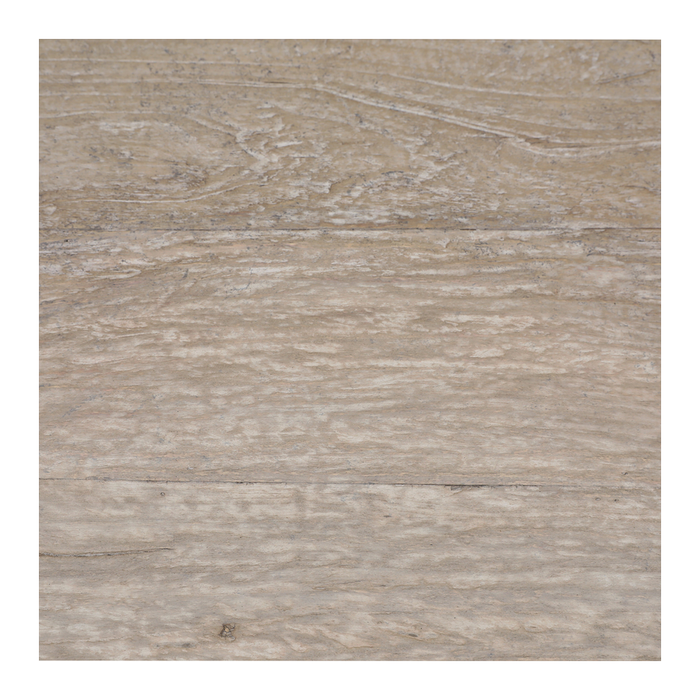 Raw wood coffee table round - 130x130xh46cm