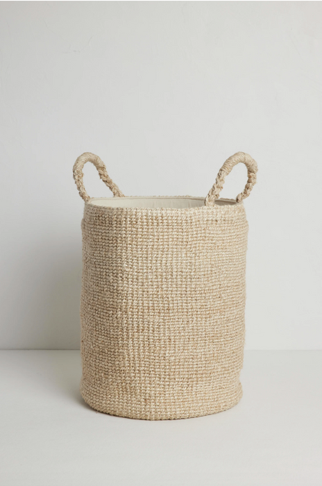 Panier à linge Naturel Ø40xH52cm