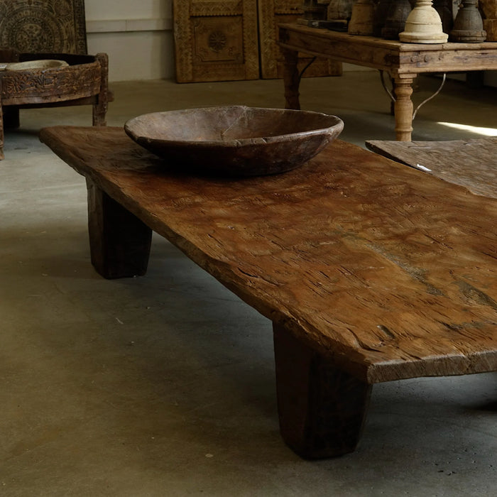 Indian naga coffee table wood 199x72xH27cm unique item