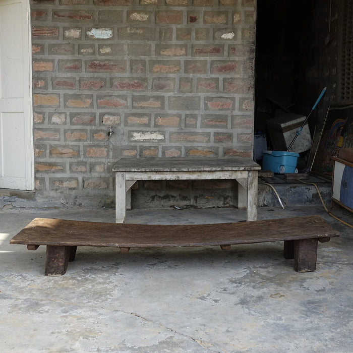 Indian naga coffee table wood 189.5x51.5xH23.5cm unique item