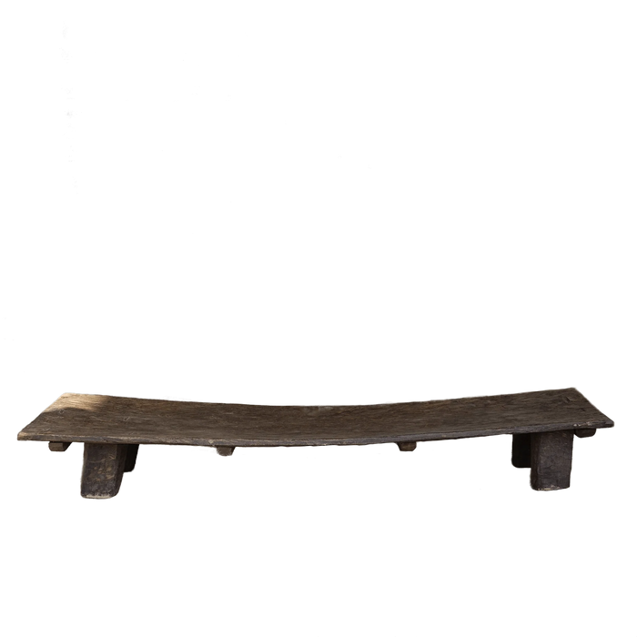 Authentique table basse Naga ancienne 189.5x51.5xH23.5cm