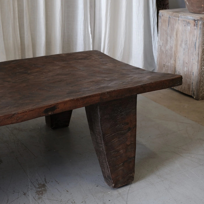 Indian naga coffee table wood 190x75xH40cm unique item