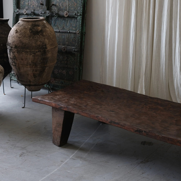 Authentique table basse Naga ancienne 190x75xH40cm