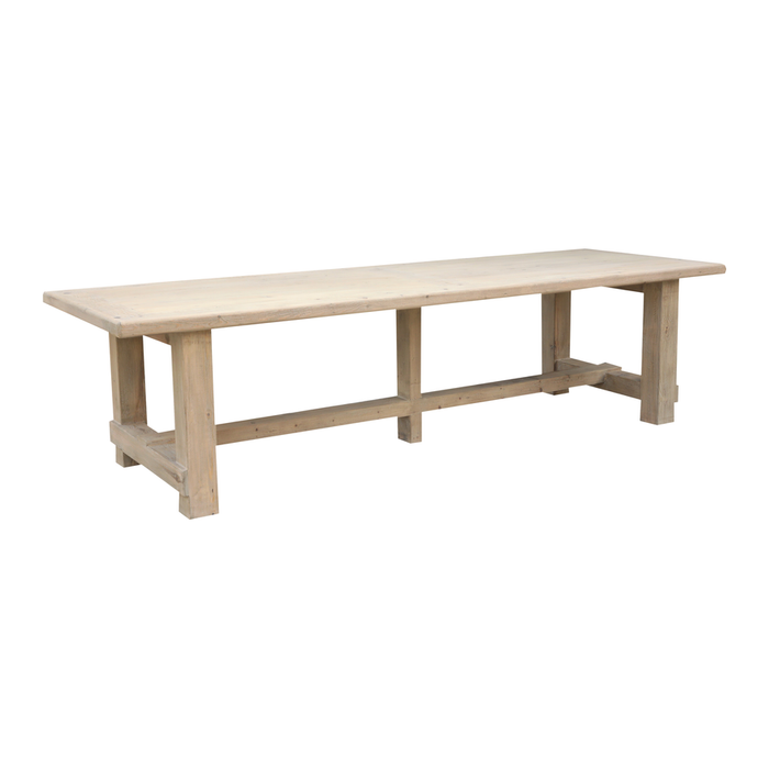 Raw wooden dining table - 240x100cm - Maison Bliss N°17