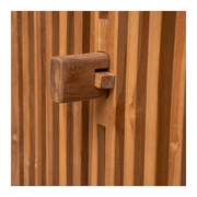 Table de jardin Byron teck 200x100x78cm