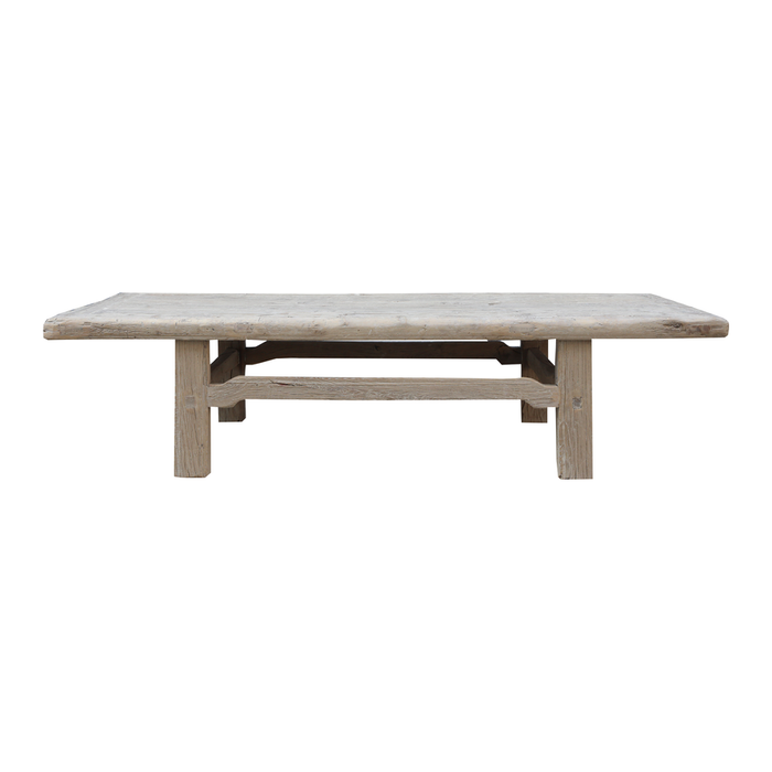 Raw Wood Coffee Table 186x98x45cm - Maison Bliss N°17
