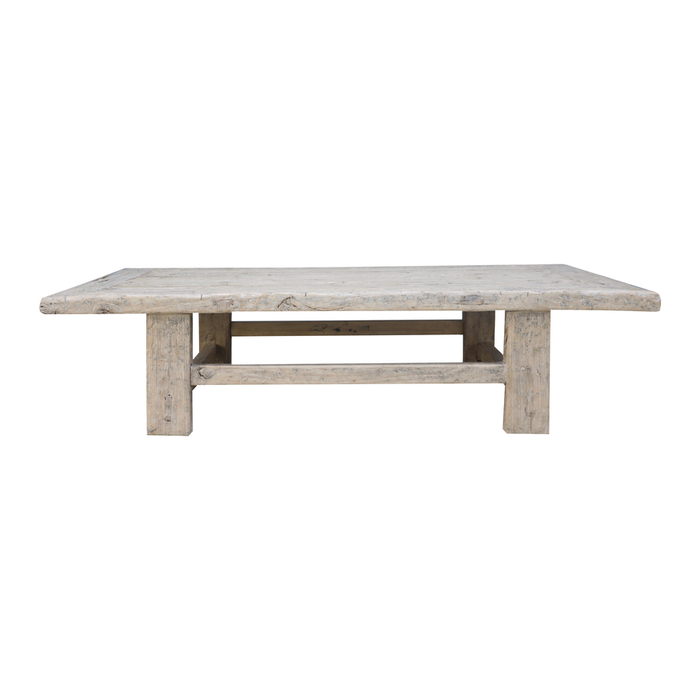 Raw Wood Coffee Table 187x100x46cm - Maison Bliss N°17