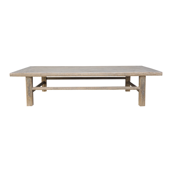 Raw Wood Coffee Table - 190x109x44cm - Maison Bliss N°17