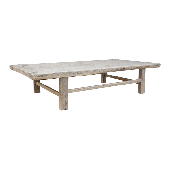Raw Wood Coffee Table - 208x100x45cm - Maison Bliss N°17