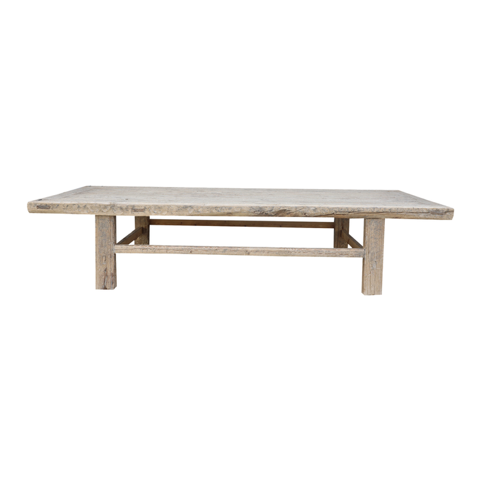 Raw Wood Coffee Table - 208x100x45cm - Maison Bliss N°17