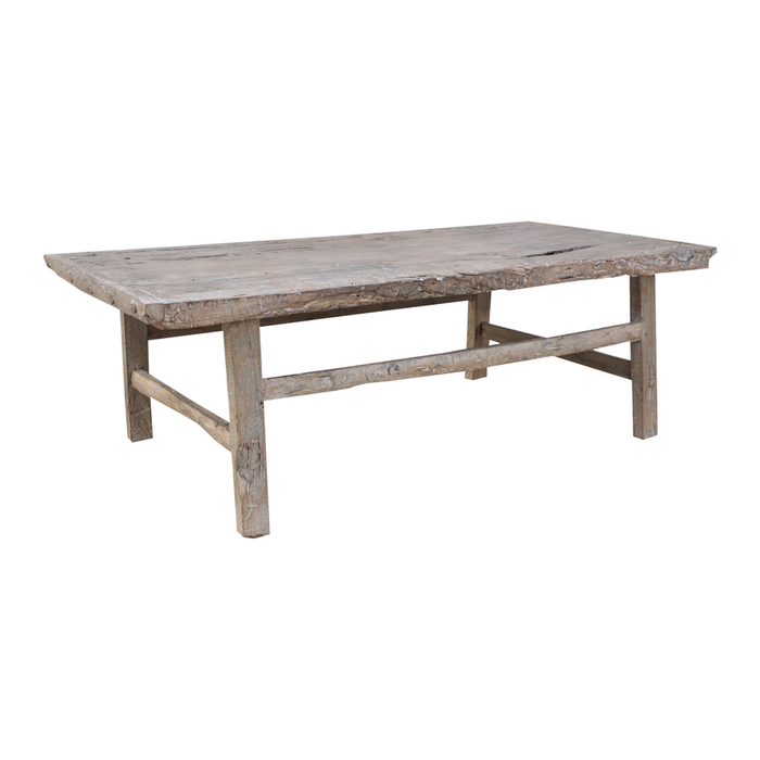 Raw Wood Coffee Table - 133x67x43cm - Maison Bliss N°17
