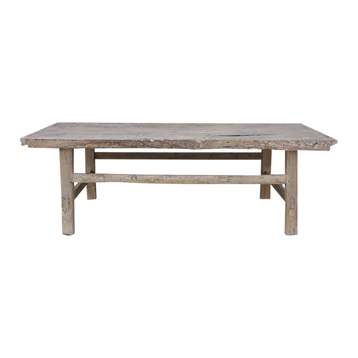 Raw Wood Coffee Table - 133x67x43cm - Maison Bliss N°17