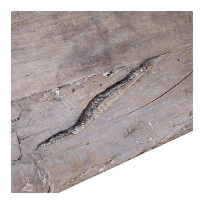 Raw Wood Coffee Table - 133x67x43cm - Maison Bliss N°17