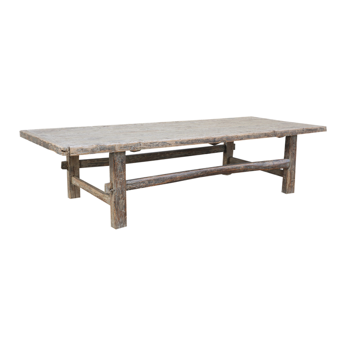 Raw Wood Coffee Table - 187x72x45cm - Maison Bliss N°17