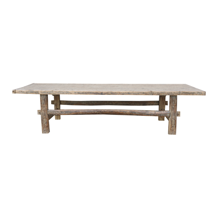 Raw Wood Coffee Table - 187x72x45cm - Maison Bliss N°17