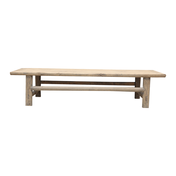 Raw Wood Coffee Table - 198x67x45cm - Maison Bliss N°17