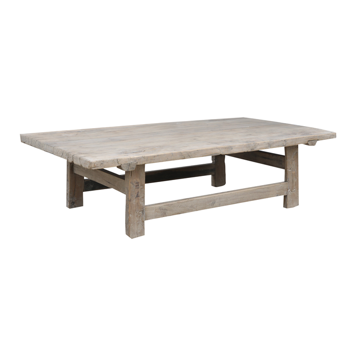 Mesa de centro madera cruda - 120x63x33cm - Maison Bliss N°17