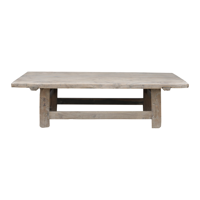 Mesa de centro madera cruda - 120x63x33cm - Maison Bliss N°17