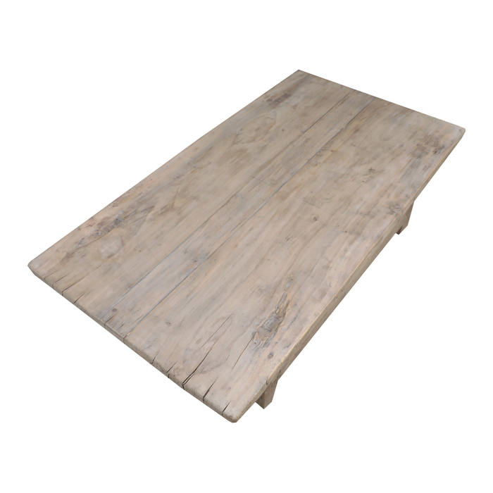 Mesa de centro madera cruda - 120x63x33cm - Maison Bliss N°17