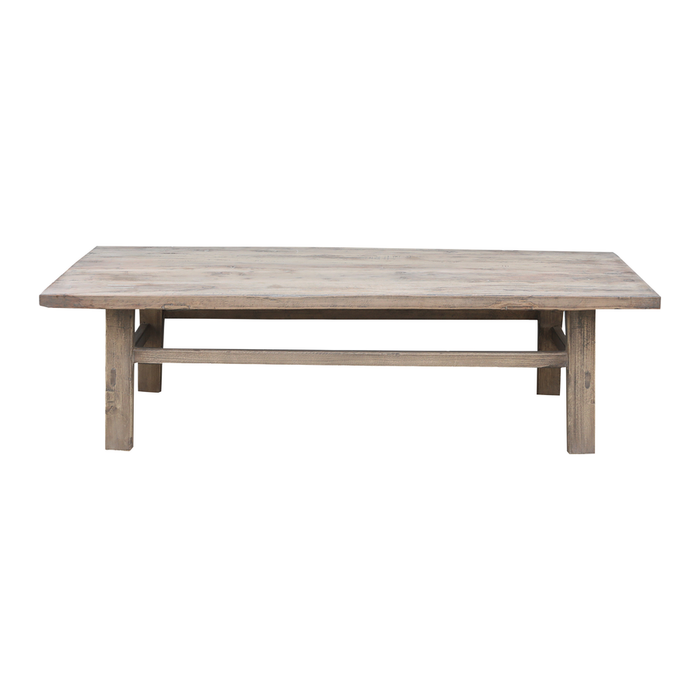 Mesa de centro madera cruda - 149x73x43cm - Maison Bliss N°17