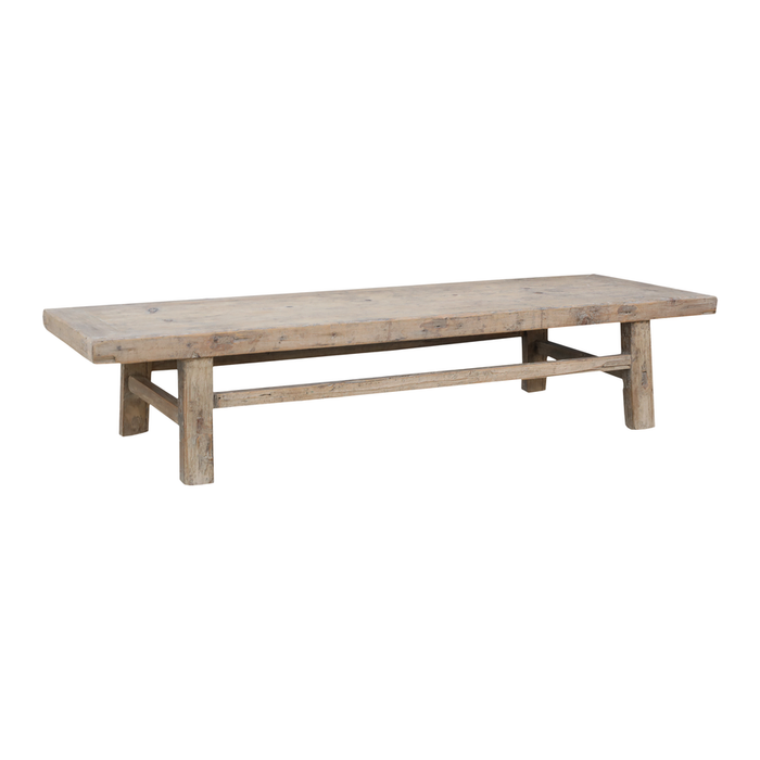 Raw Wood Coffee Table - 173x57x36cm - Maison Bliss N°17