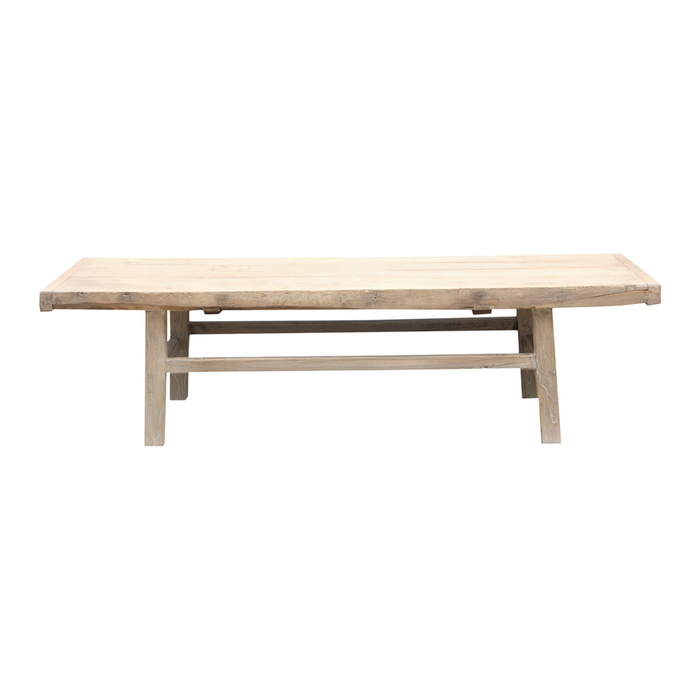 Raw Wood Coffee Table - 158x58x43cm - Maison Bliss N°17