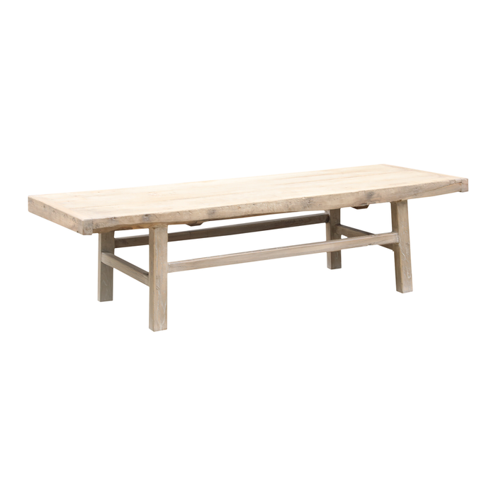 Raw Wood Coffee Table - 158x58x43cm - Maison Bliss N°17