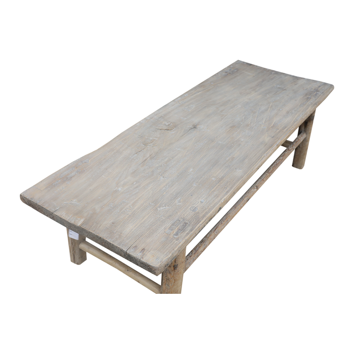 Mesa de centro madera cruda - 153x55x43cm - Maison Bliss N°17