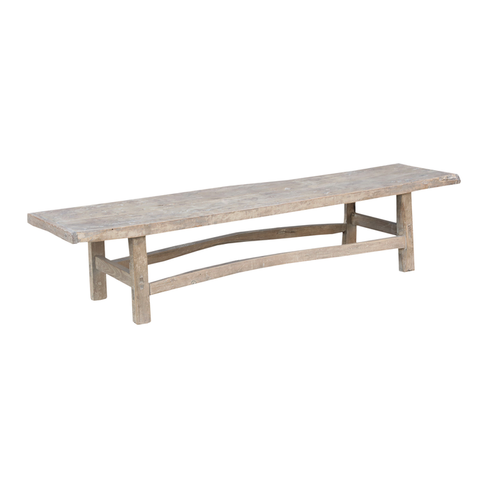 Mesa de centro madera cruda - 167x57x38cm - Maison Bliss N°17