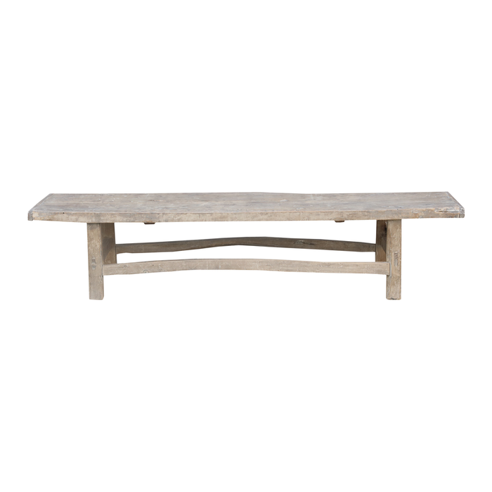 Mesa de centro madera cruda - 167x57x38cm - Maison Bliss N°17