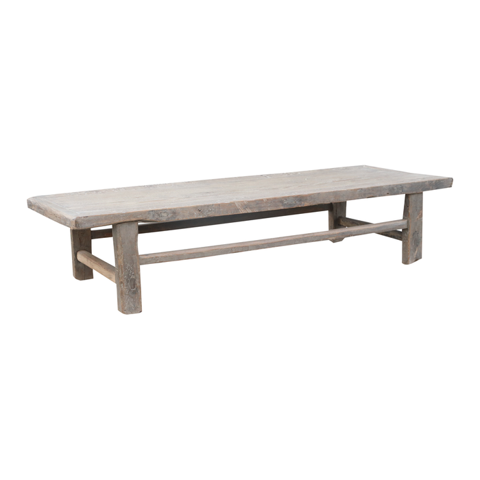 Mesa de centro madera cruda - 149x53x33cm - Maison Bliss N°17