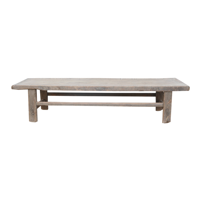 Mesa de centro madera cruda - 149x53x33cm - Maison Bliss N°17