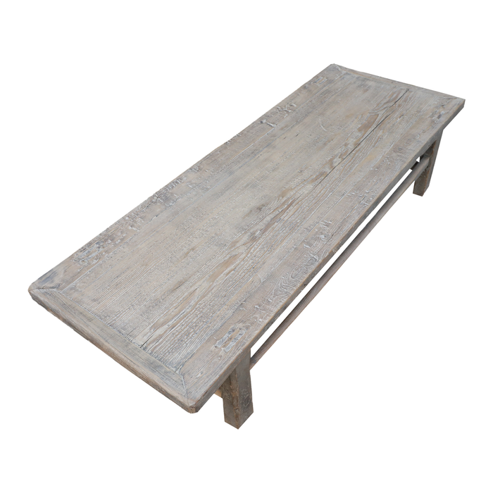 Mesa de centro madera cruda - 149x53x33cm - Maison Bliss N°17