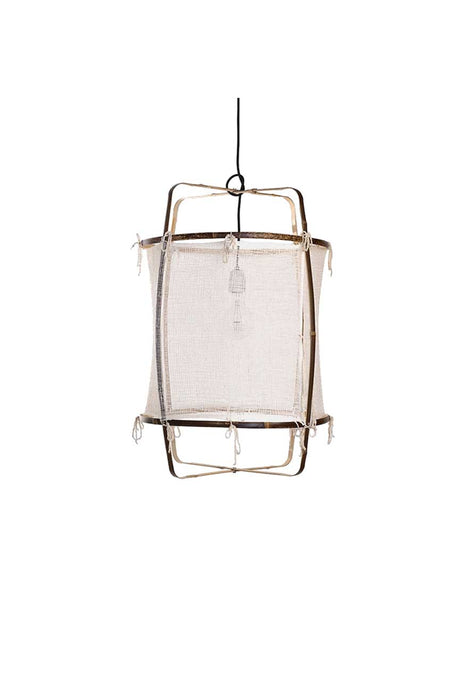 Pendant lamp Z1 blanc silk cashmere Ø67xh96cm Ay Illuminate