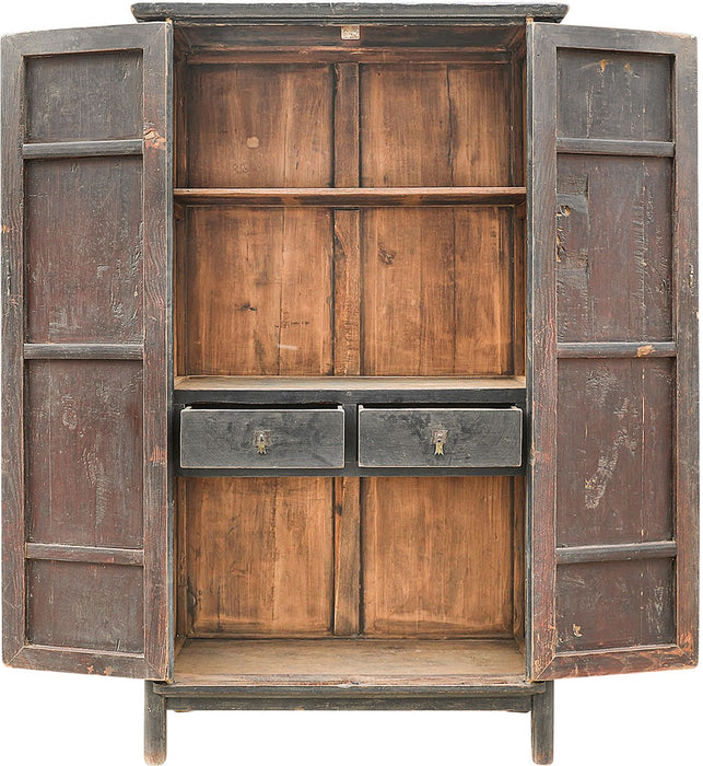 Armoire Vintage en bois 198x51x189cm Pièce unique