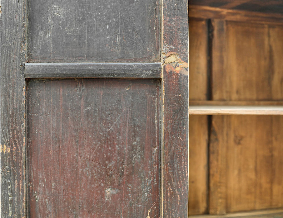 Armoire Vintage en bois 198x51x189cm Pièce unique