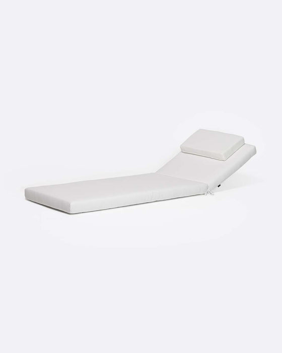 Matelas bain de soleil TOPRAK blanc Oléfine Dareels