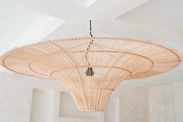 The Sky Pendant Lamp Natural XL 110xh30cm