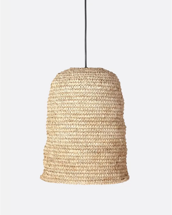 Natural hanging lamp GOLF M ALGA Ø28 cm x 36,5 - Dareels