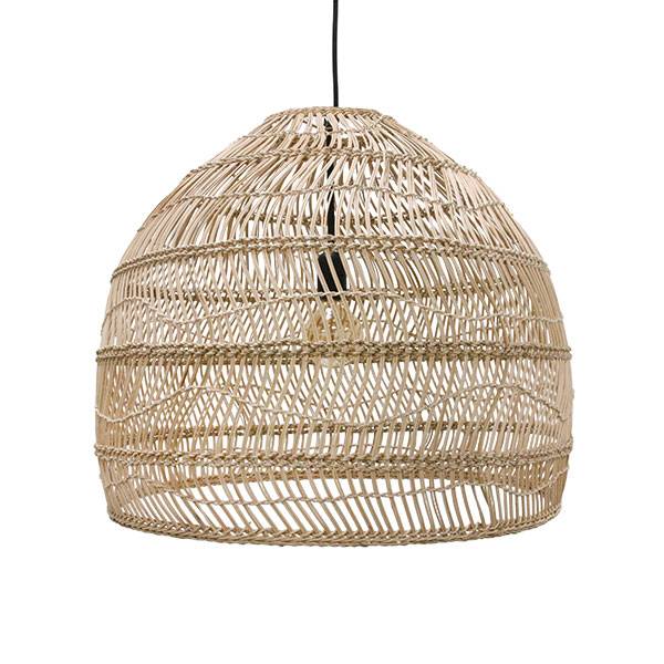 Lampe Suspension en osier - Ø60xh50cm - HK Living