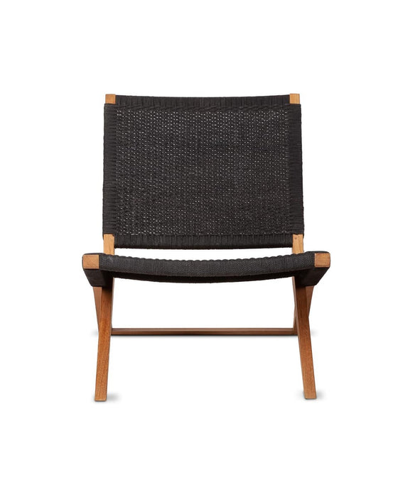 Lounge chair LAWIT Black Dareels