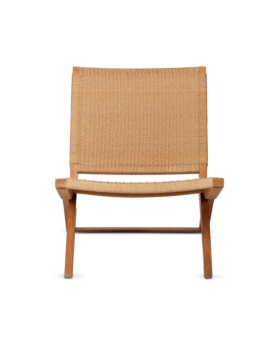 Lounge chair LAWIT Natural Dareels