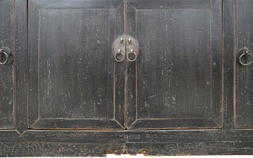 Aparador Vintage - negro - 159X45X85cm
