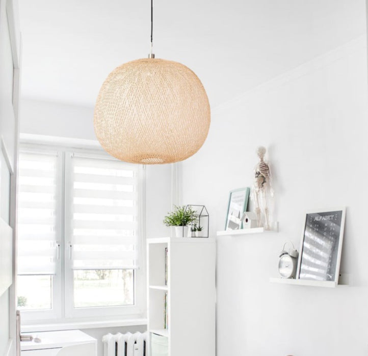 Bamboo Pendant Lamp PLUME Mini Ø34 Ay Illuminate