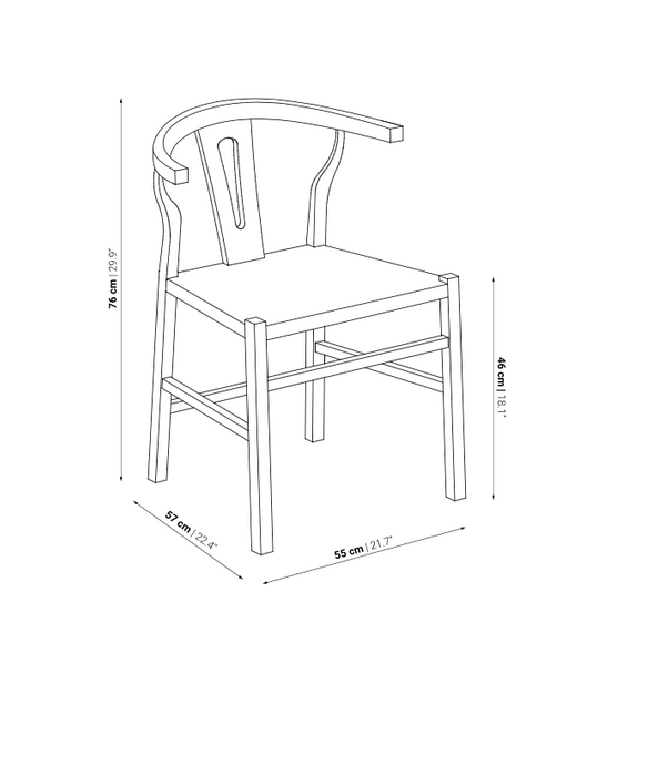 Silla ROB Negra Dareels