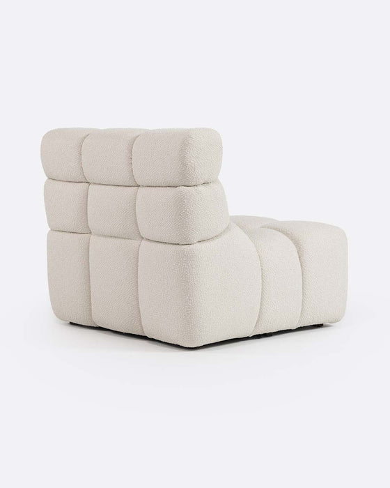 Couch / Sofa CHOPIN - White - 1PL 89cm - Dareels